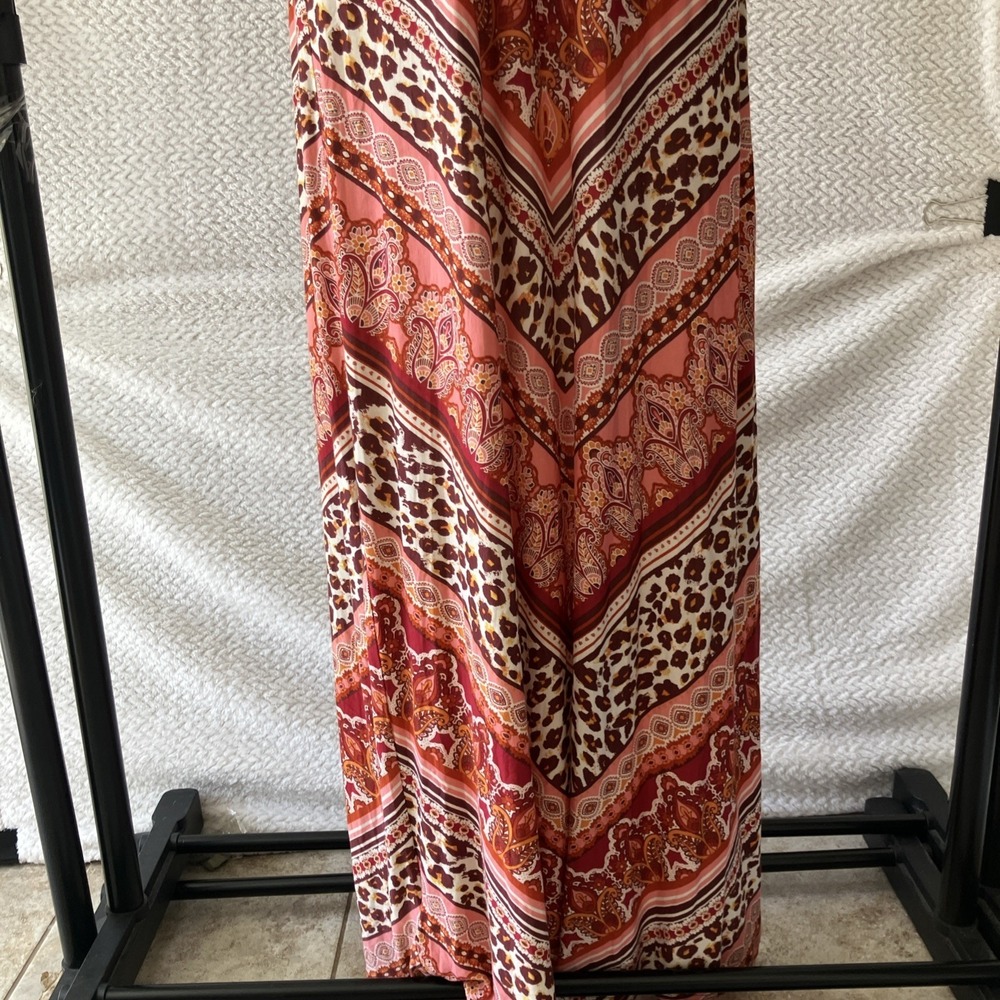 NWT Tommy Bahama Paisley Arcata Maxi Dress XS Rayon Vacation Wedding Boho $168 - Picture 4 of 11